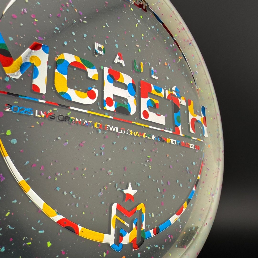 Confetti Z Buzzz SS - Paul McBeth 2025 LWS Open Discraft