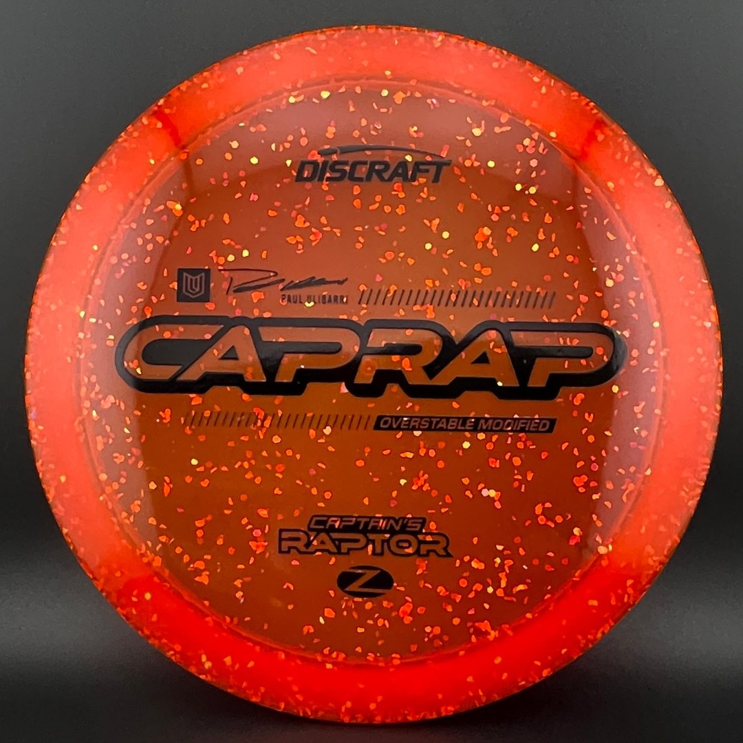 Confetti Z Captain's Raptor - Paul Ulibarri 2026 Discraft