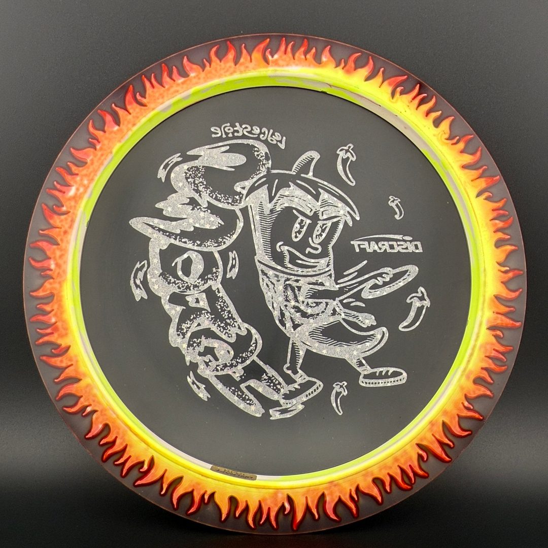 Fly Dye FuZed Scorch - Ledgestone Jalapeno Discraft