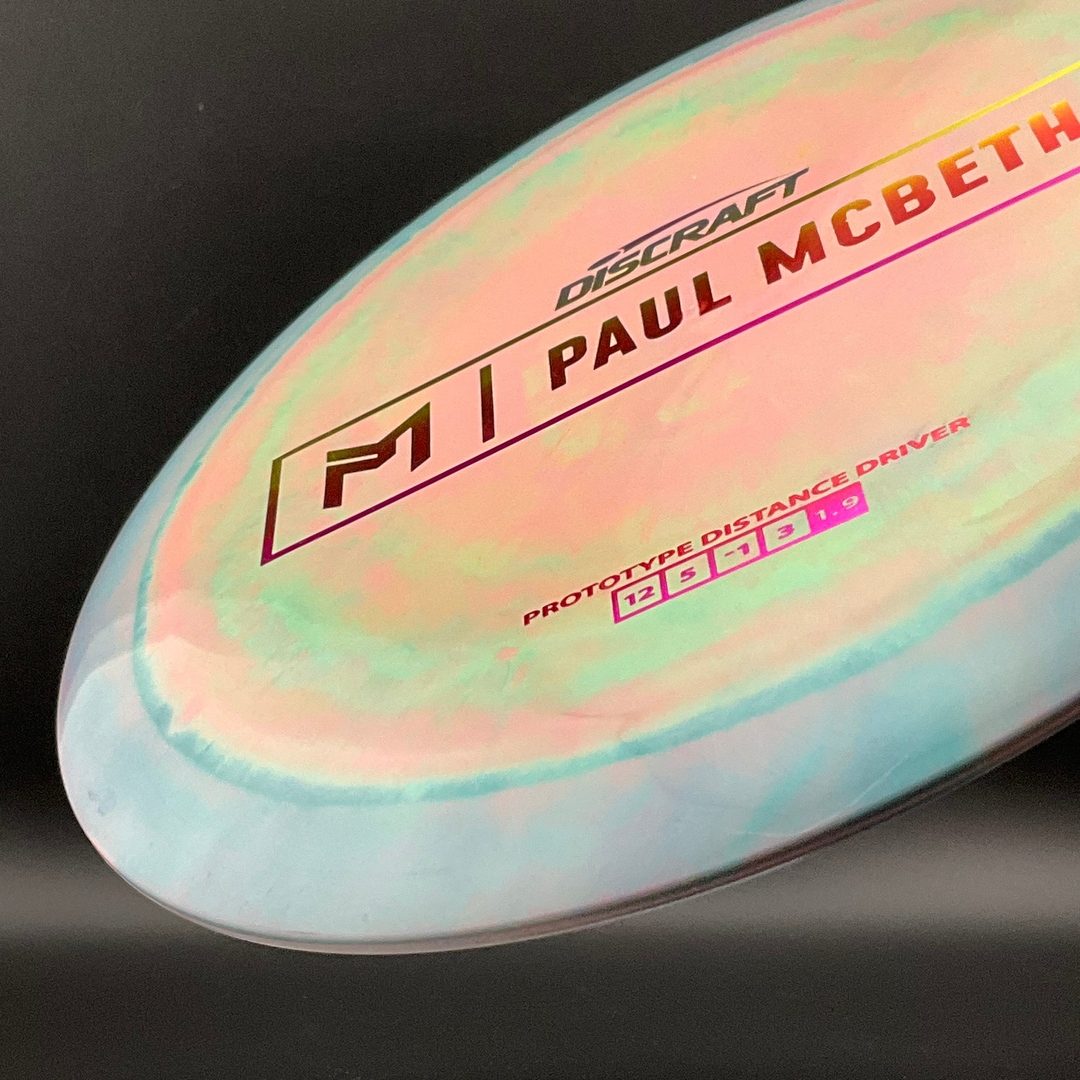 Prototype ESP Zeus / Kong - Paul McBeth Signature Disc - SUPER SWIRLY! Discraft