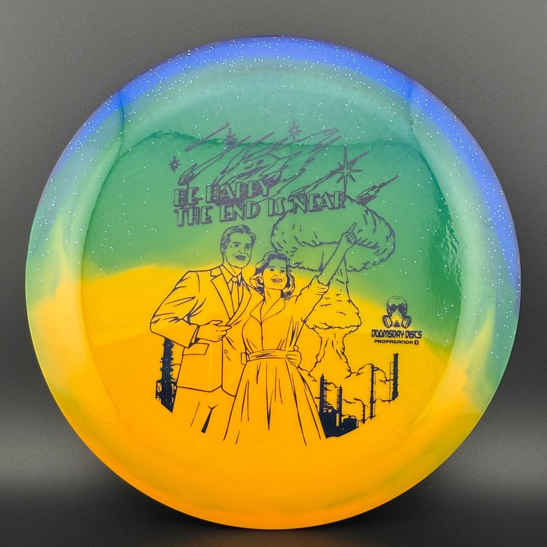 Retina Propaganda - Be Happy, The End is Near - 1/1000 Doomsday Discs