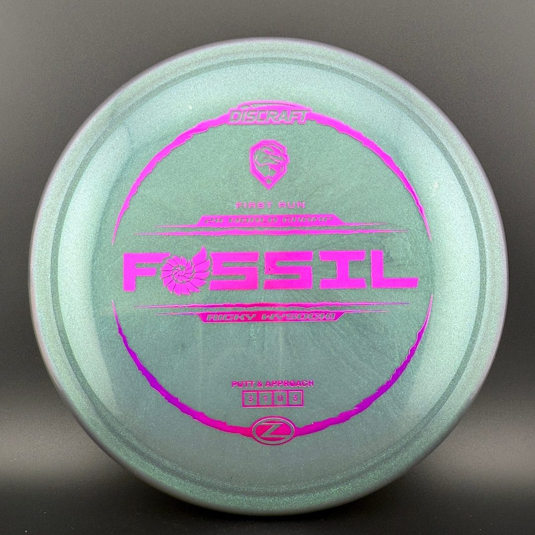 Colorshift Z Fossil - First Run - Ricky Wysocki Discraft