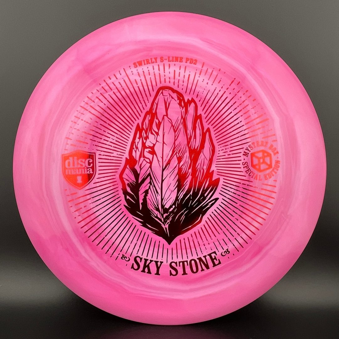 Swirly S-line PD2 First Run - "Sky Stone" MB '23 - 303 Open Bottom Stamp Discmania