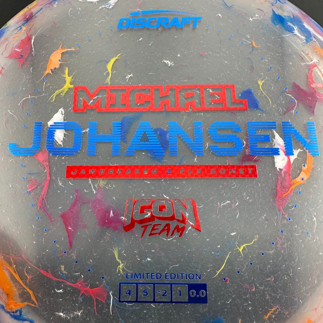 Jawbreaker Z FLX Comet - Michael Johansen Icon Team Discraft