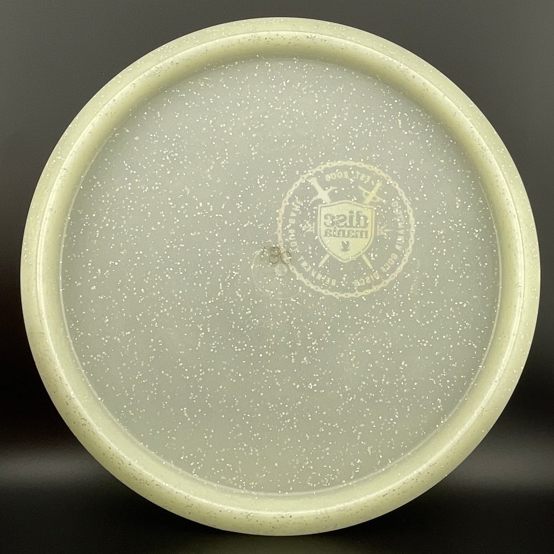 MF Glow C-Line MD3 - Sword and Shield Mini Stamp - Innova Made Discmania