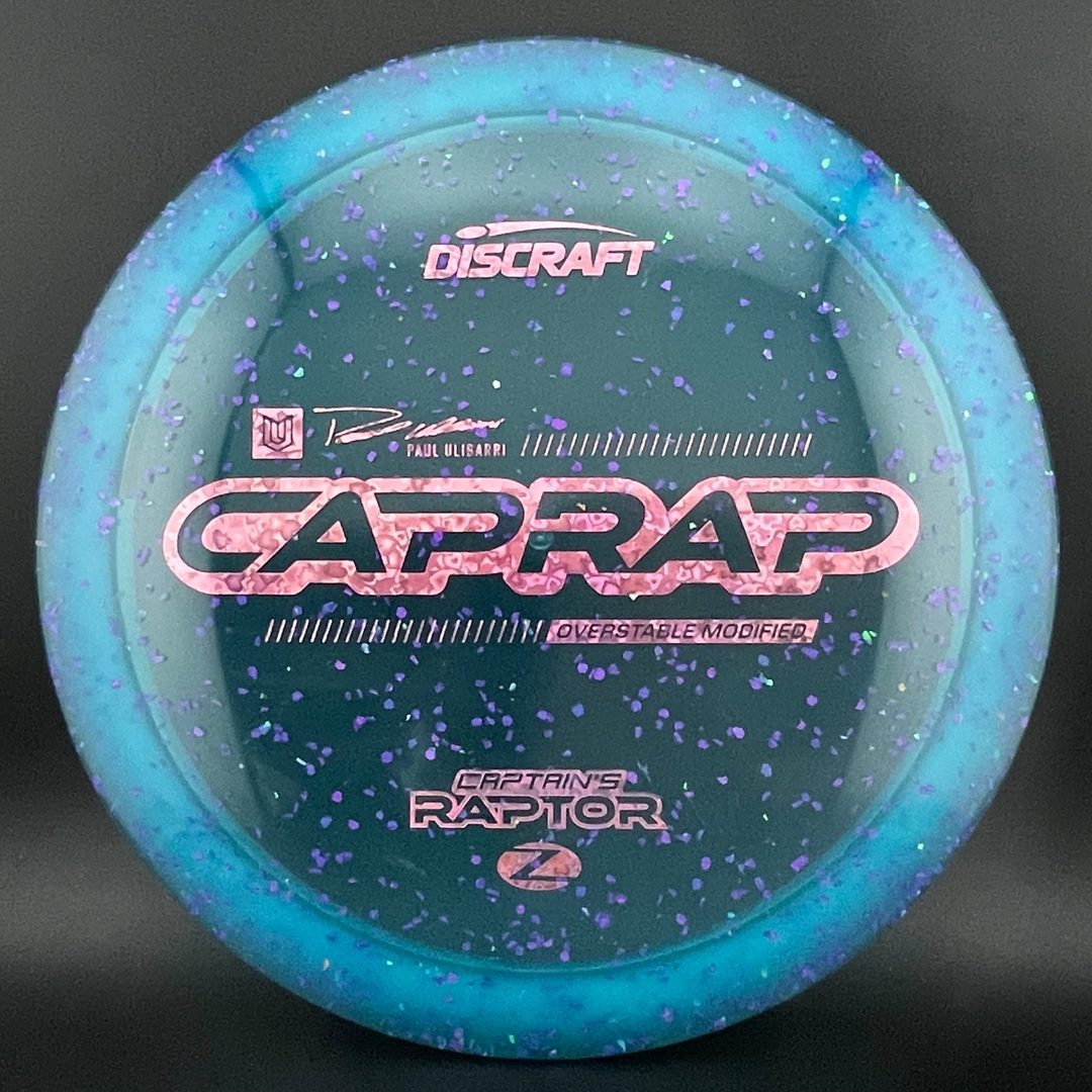 Confetti Z Captain's Raptor - Paul Ulibarri 2026 Discraft