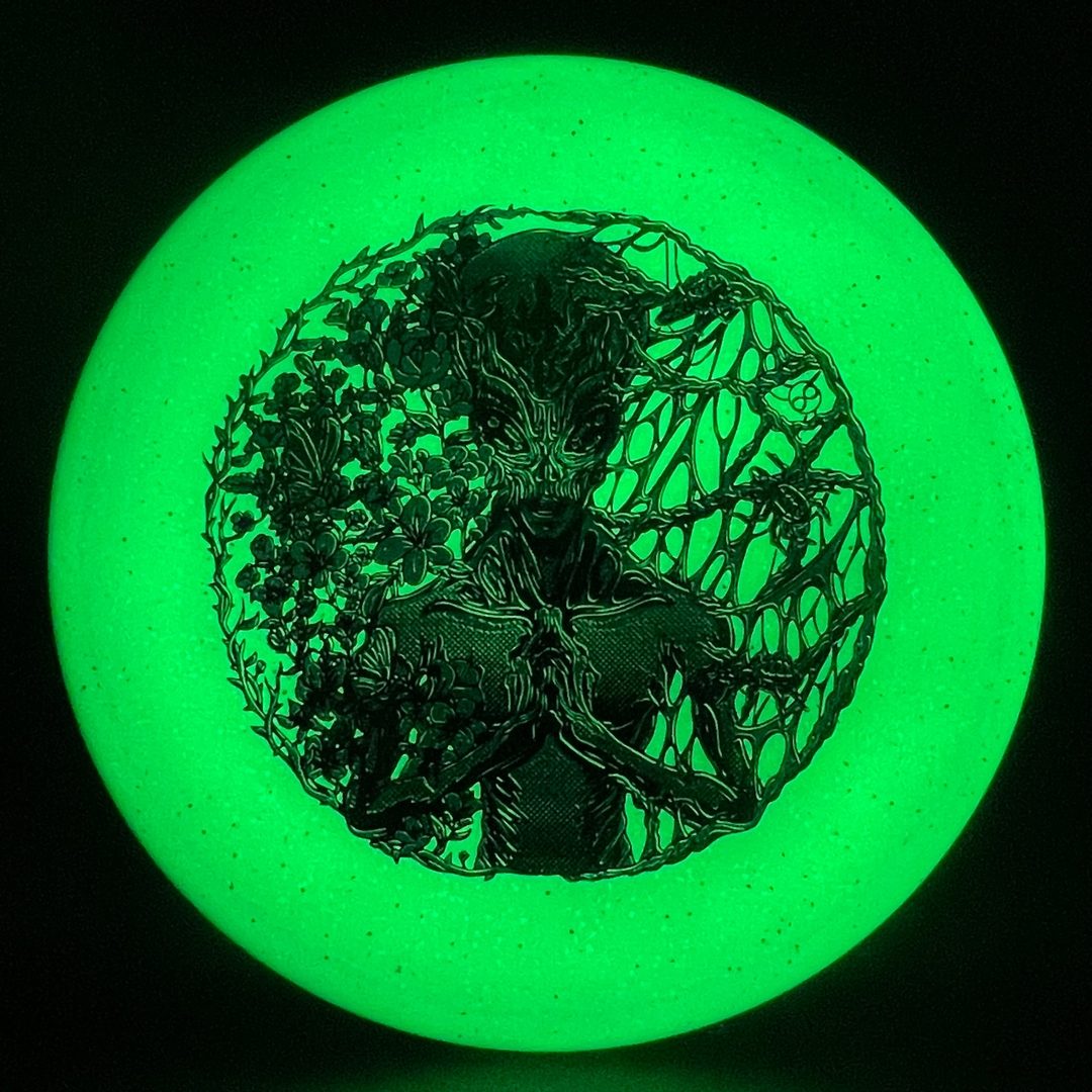 Metal Flake Glow C-Blend Alpaca - Alien Nature Infinite Discs