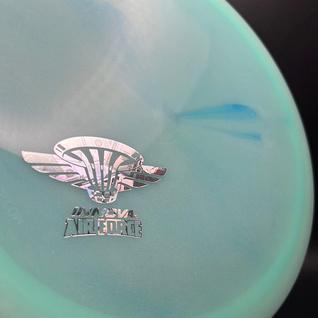 Swirly Glow Champion Firebird - Limited Air Force Stamp Innova