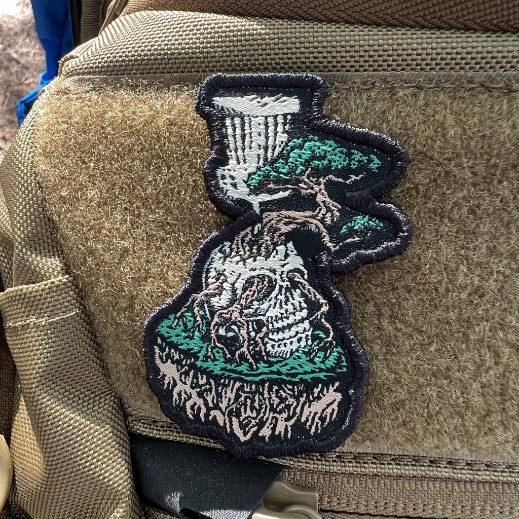 Bonsai Skull - Velcro Patch