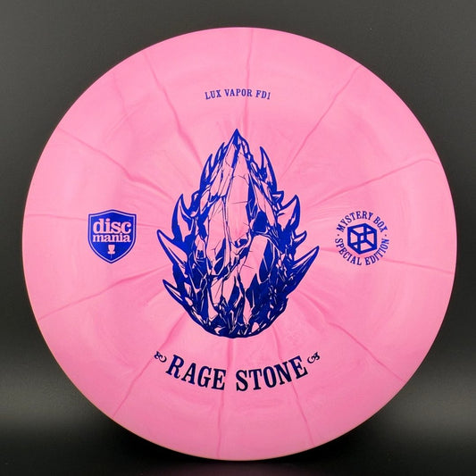 Lux Vapor FD1 - "Rage Stone" - 303 Open Bottom Stamp Discmania