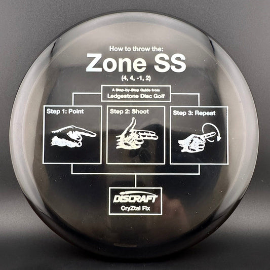 Cryztal Flx Zone SS - Step-By-Step - Ledgestone 2025 Discraft