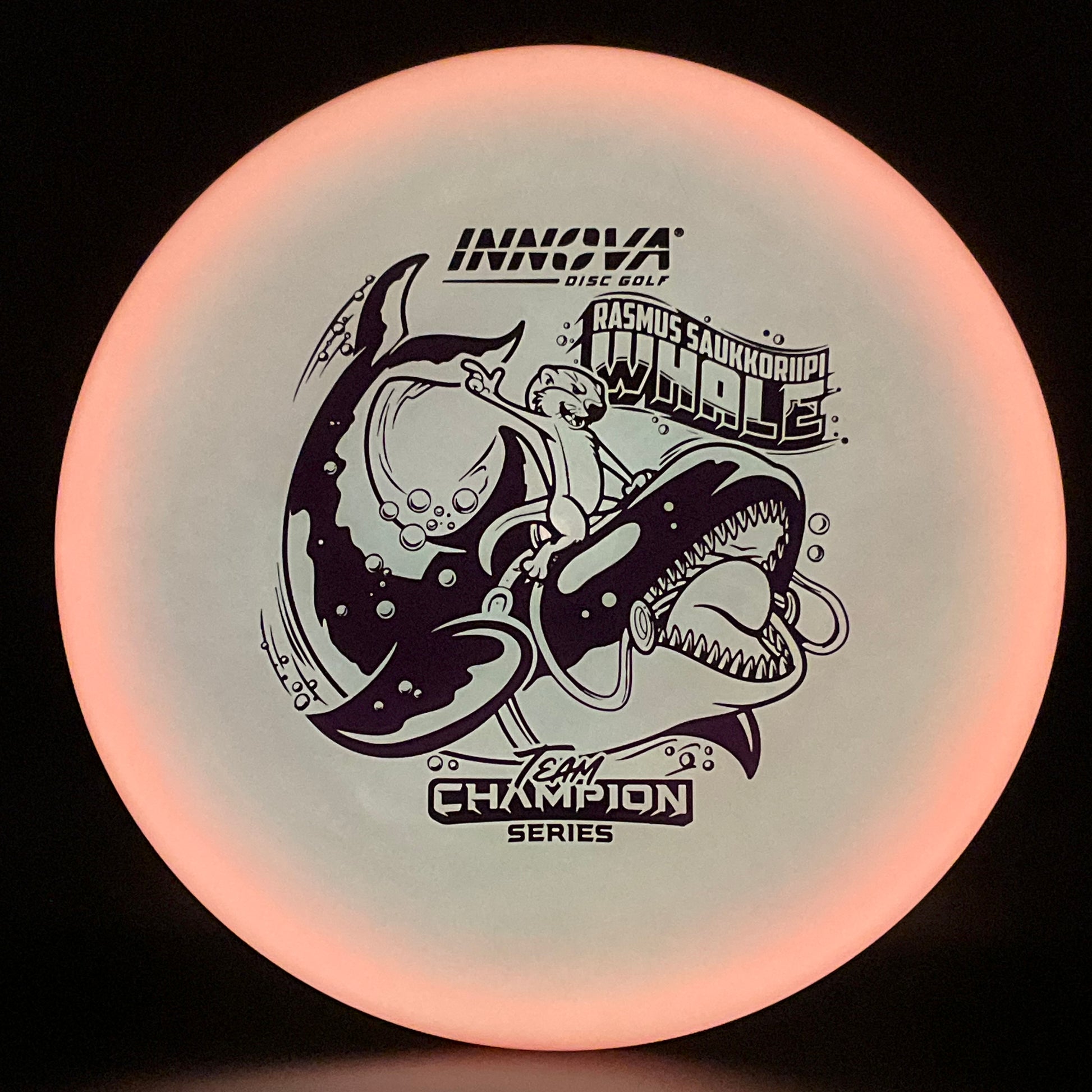 Proto Glow Champion Whale - Rasmus Saukkoriipi Tour Series Innova