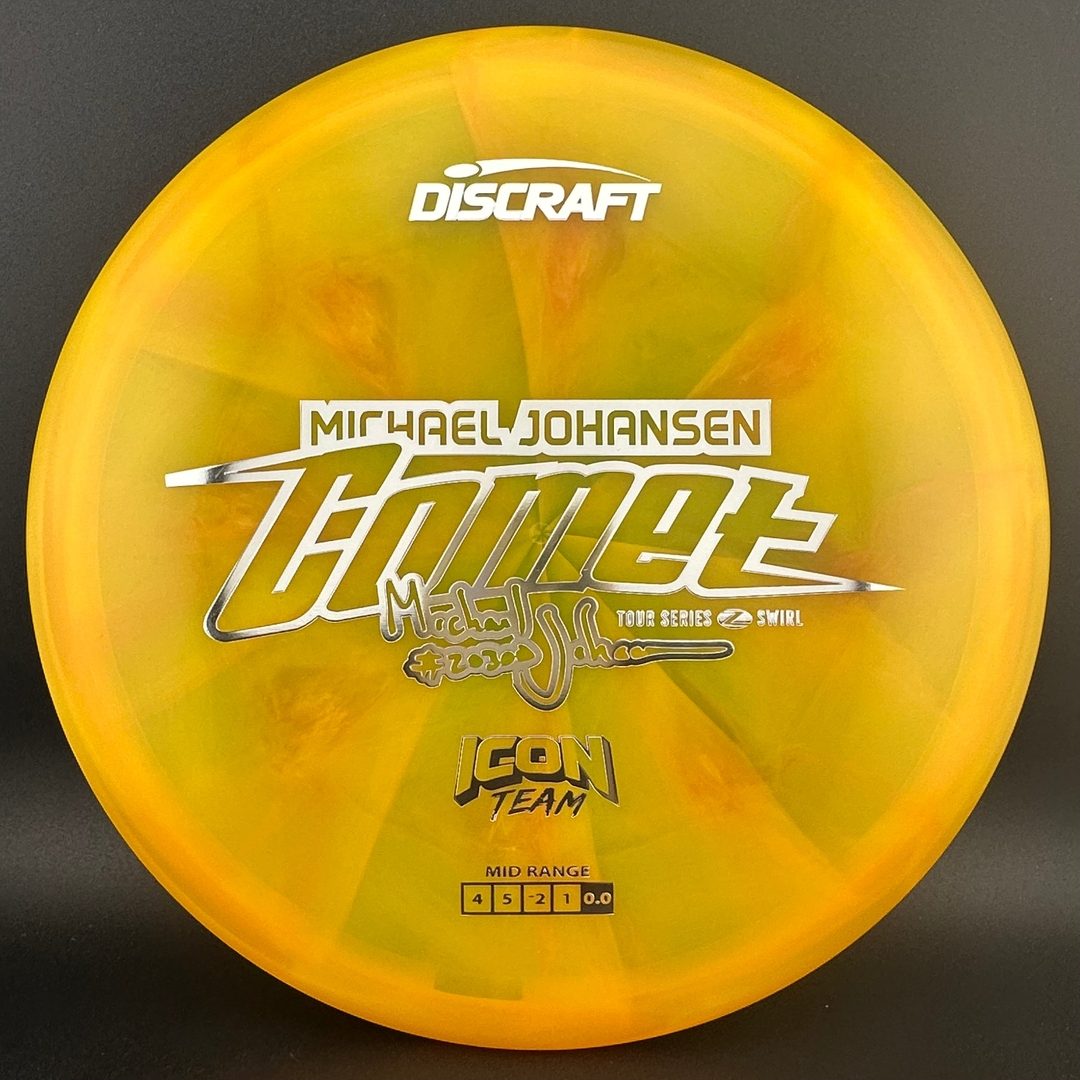 Z Swirl Comet - 2025 Michael Johansen ICON Team Discraft