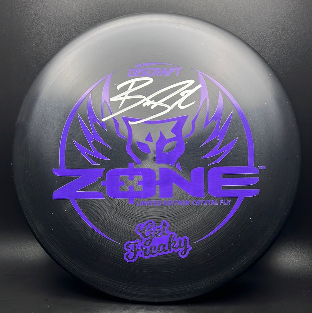 Cryztal Flx Glo Zone - Get Freaky LE - Autographed by Brodie Smith Discraft