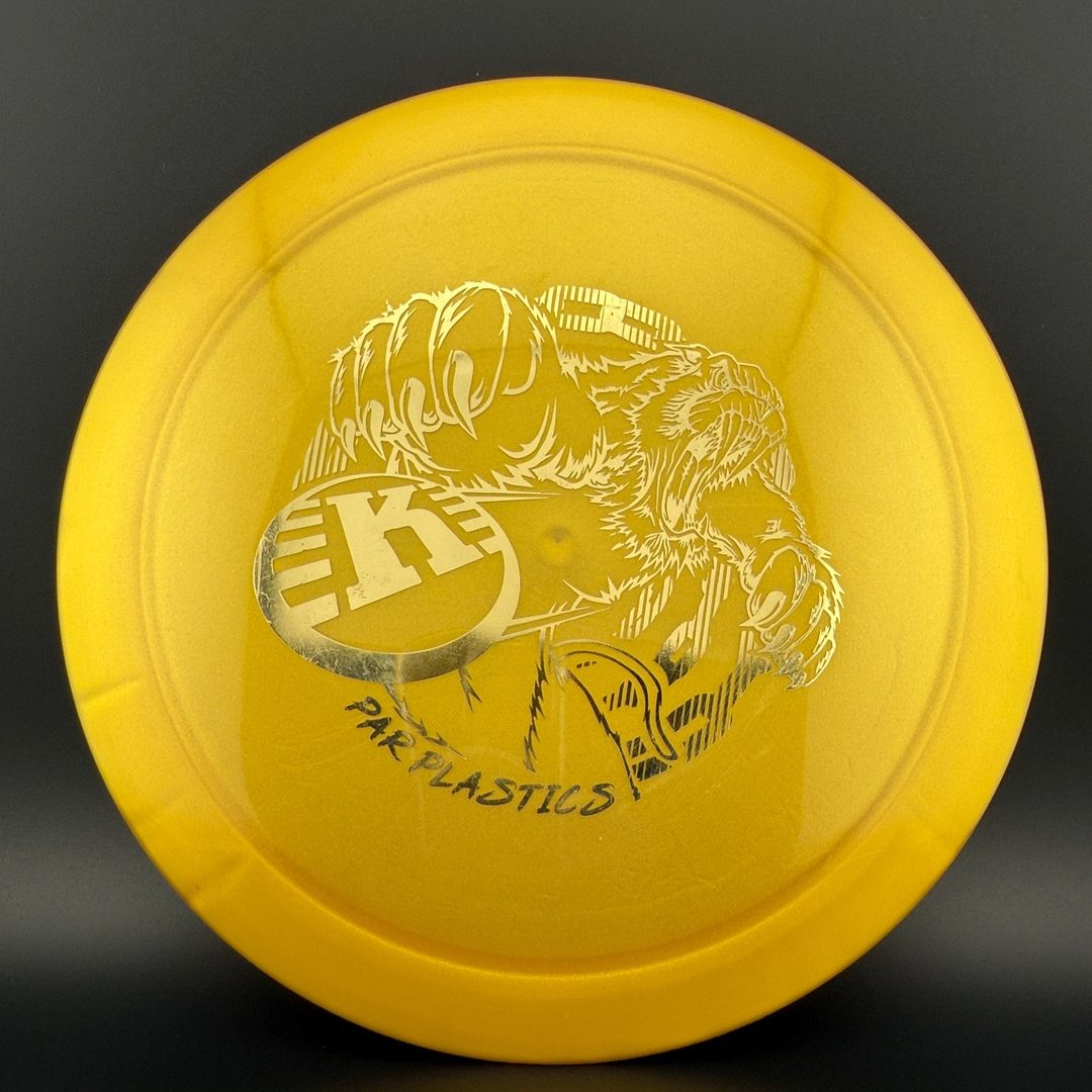 K1 Gold Guld - Saber-K Cat Stamp Kastaplast