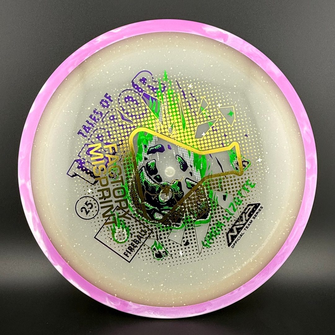 Particle Eclipse Fireball - "Fire Skulls" - Factory Misprint Axiom