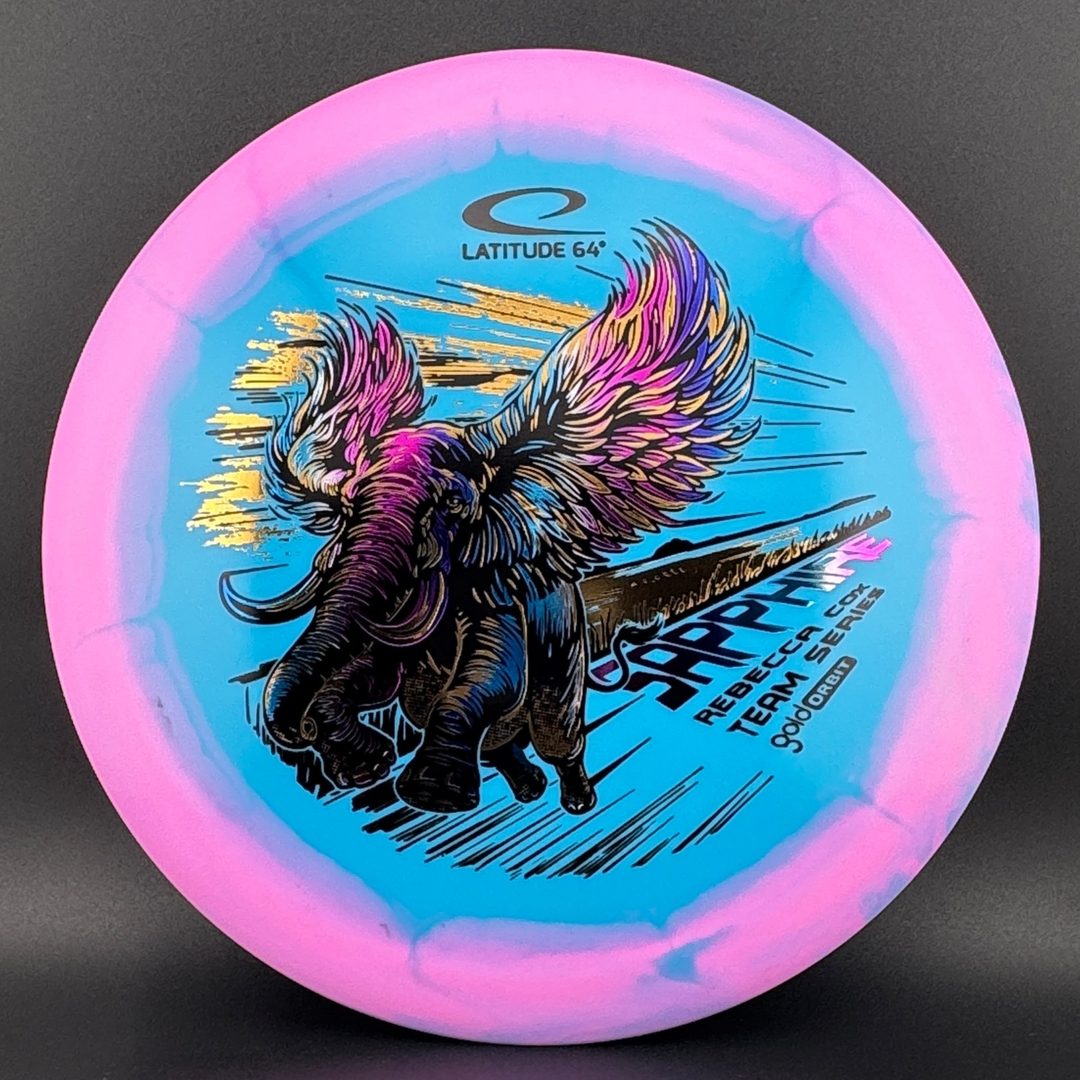 Gold Orbit Sapphire - Rebecca Cox 2026 Tour Series Latitude 64
