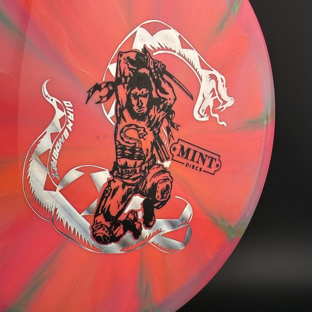 Swirly Apex Diamondback - 2022 First Run - Super Mint Squad MINT Discs