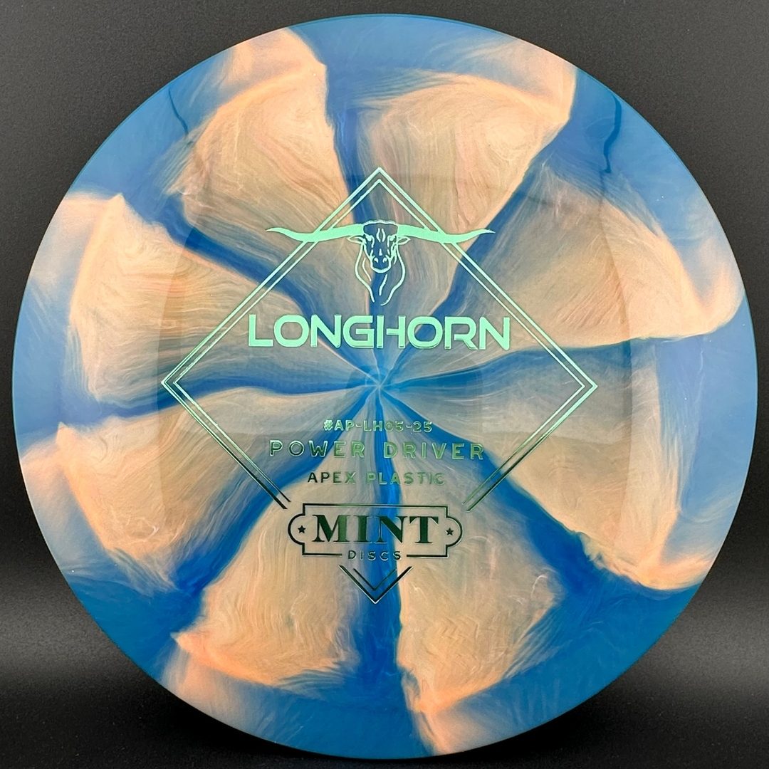 Swirly Apex Longhorn MINT Discs