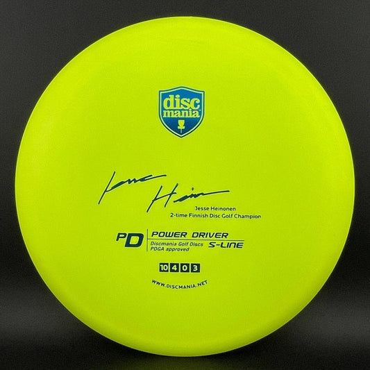 P-Line PD Penned - Heinonen 2x S-Line Stamp *Colten Stash* Discmania