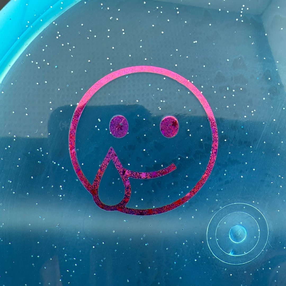 Metal Flake Isolation Despair - Emoji Doomsday Discs