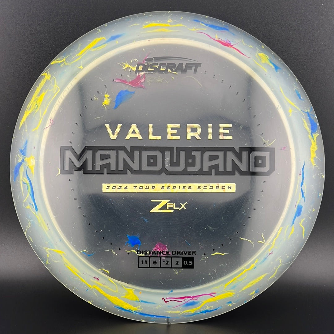 Jawbreaker Z FLX Scorch - 2024 Valerie Mandujano Tour Series Discraft