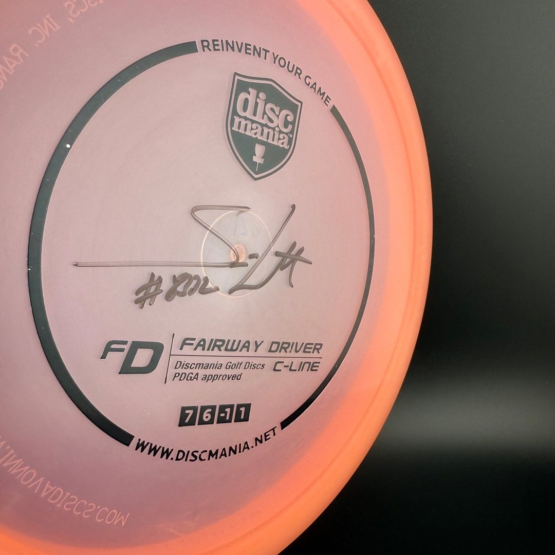 C-Line FD 2nd Run - Simon Lizotte Autograph - Innova Made *Light Use* Discmania