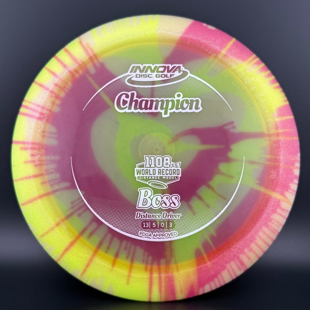 I-Dye Champion Boss - David Wiggins Jr 1108 World Record