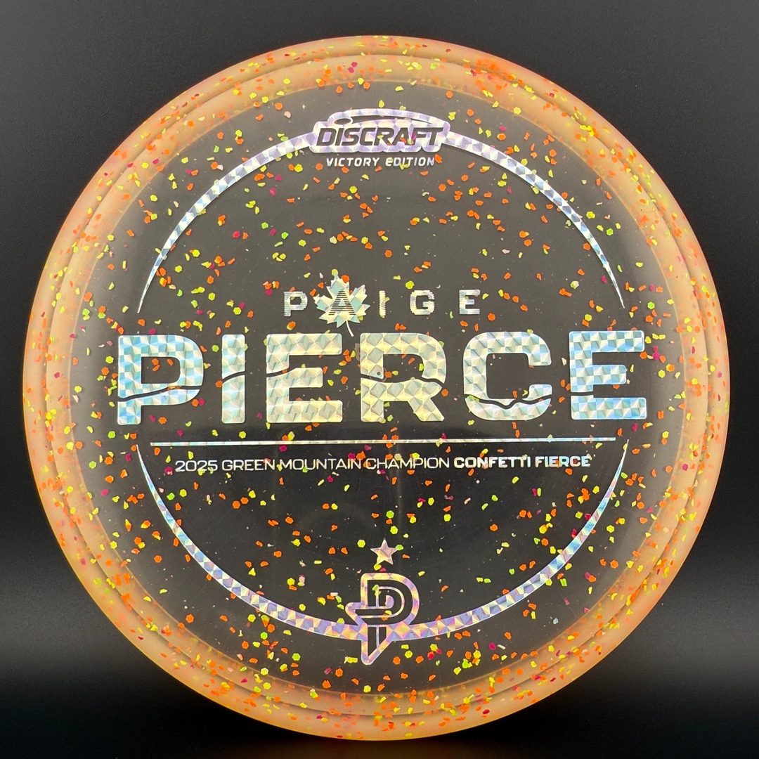 Confetti Z Fierce - Victory Edition - Paige Pierce GMC 2025 Discraft