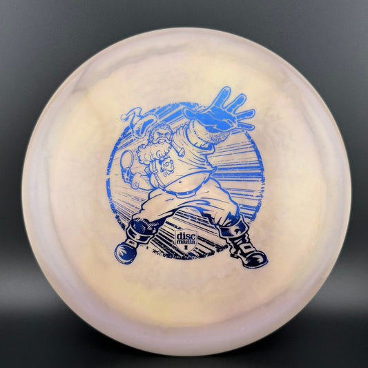 Swirly S-Line PD2 - Xmas Santa Stamp by Les White Discmania