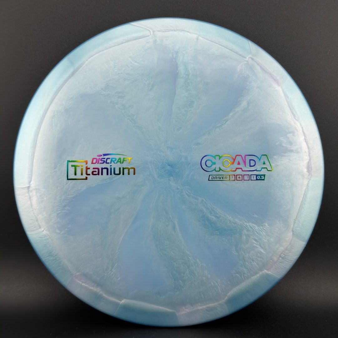 Titanium Swirl Cicada Discraft