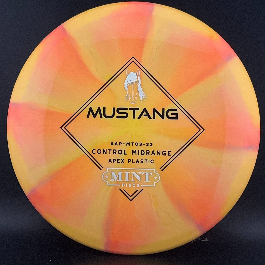 Swirly Apex Mustang - 2022 Run MINT Discs