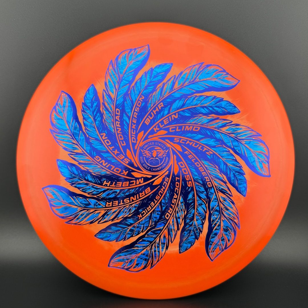 ESP Swirl Buzzz - Pantheon Plume by Marm O Set - USDGC Discraft