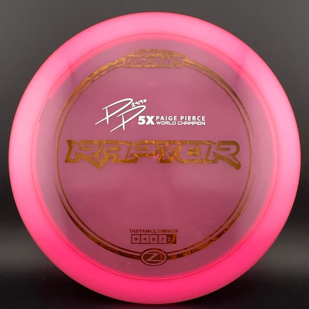 Z Line Raptor - Paige Pierce 5X World Champion Discraft