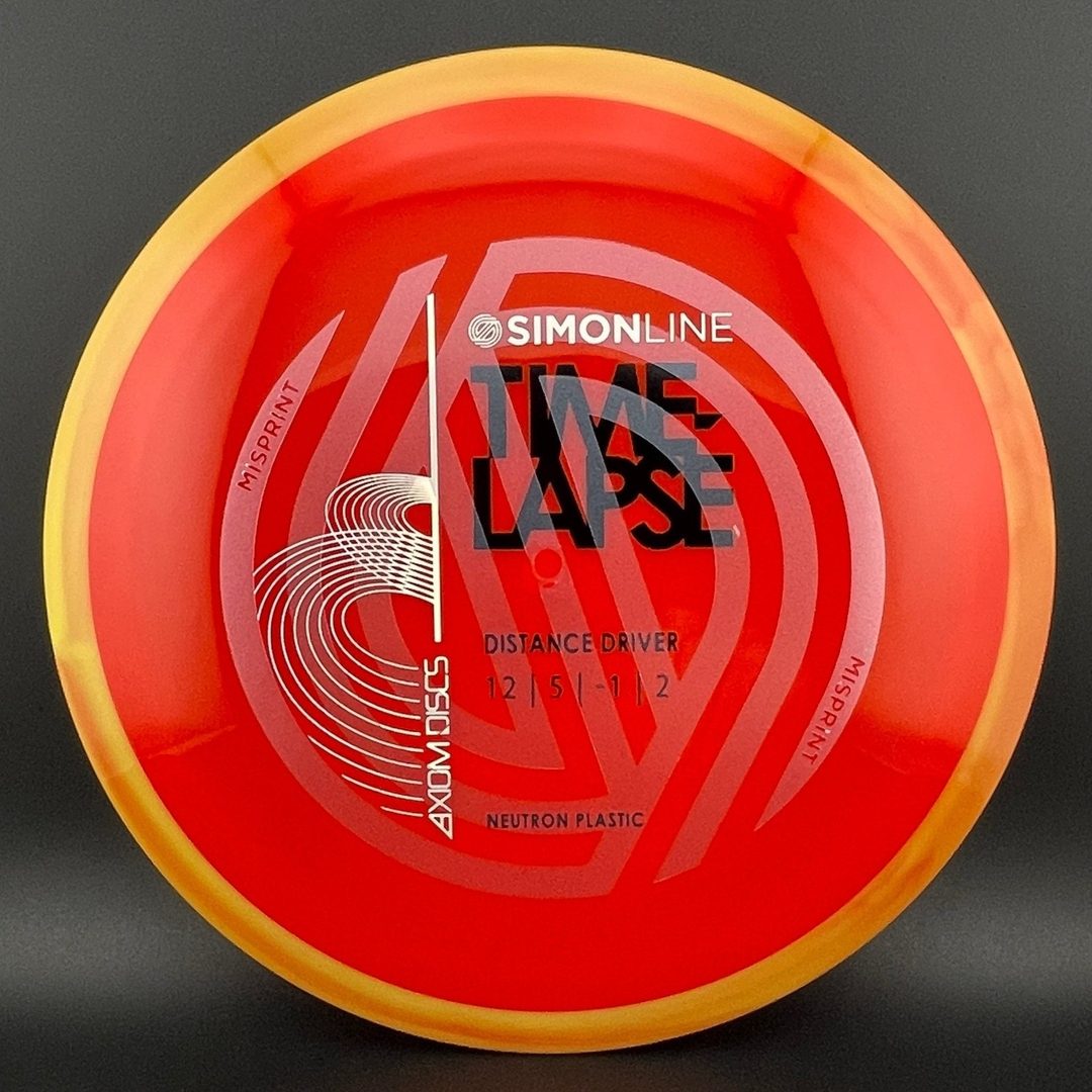 Neutron Time-Lapse Re-Tooled - Simon Line Misprint Axiom