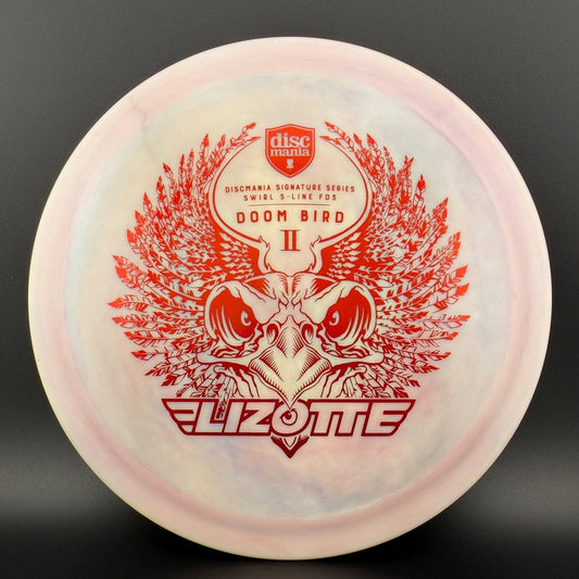 Swirly S-Line FD3 - Doom Bird 2 Red - Simon Lizotte Discmania
