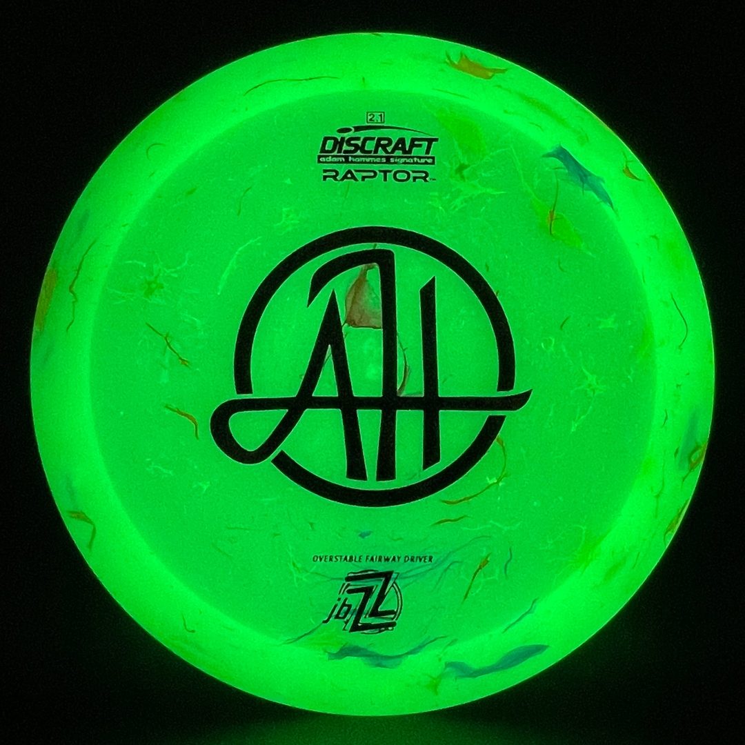 Jawbreaker Z Glo Raptor - Adam Hammes Signature Series Discraft