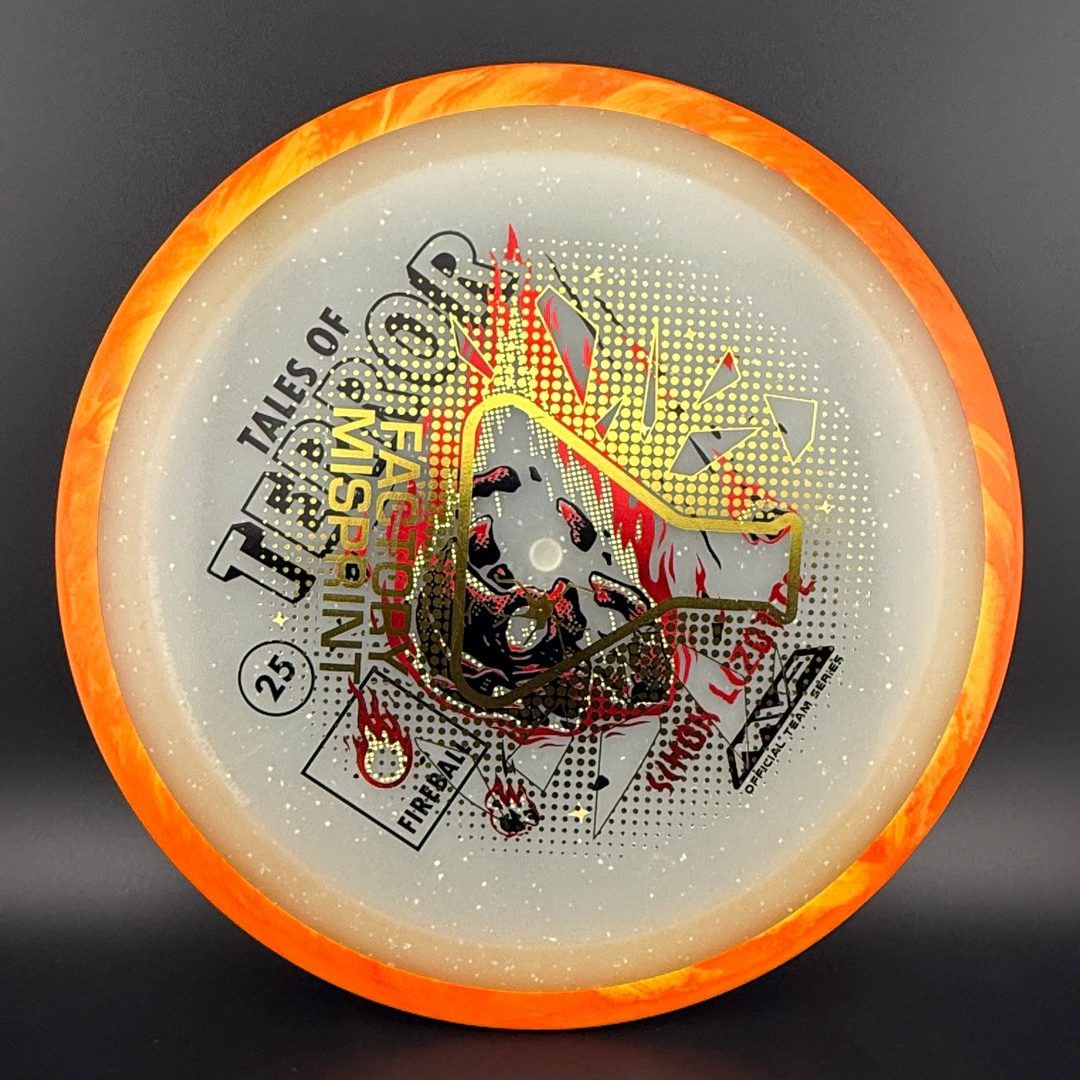 Particle Eclipse Fireball - "Fire Skulls" - Factory Misprint Axiom