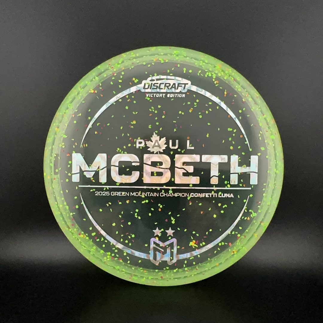 Confetti Z Luna - Victory Edition - Paul McBeth GMC 2025 Discraft