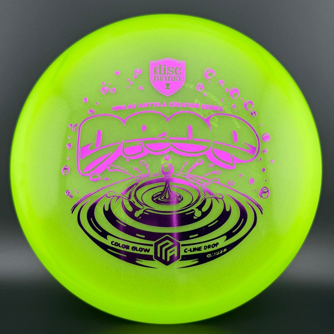 Color Glow C-Line Drop - Niklas Anttila Creator Series - Art by Manny Trujillo Discmania