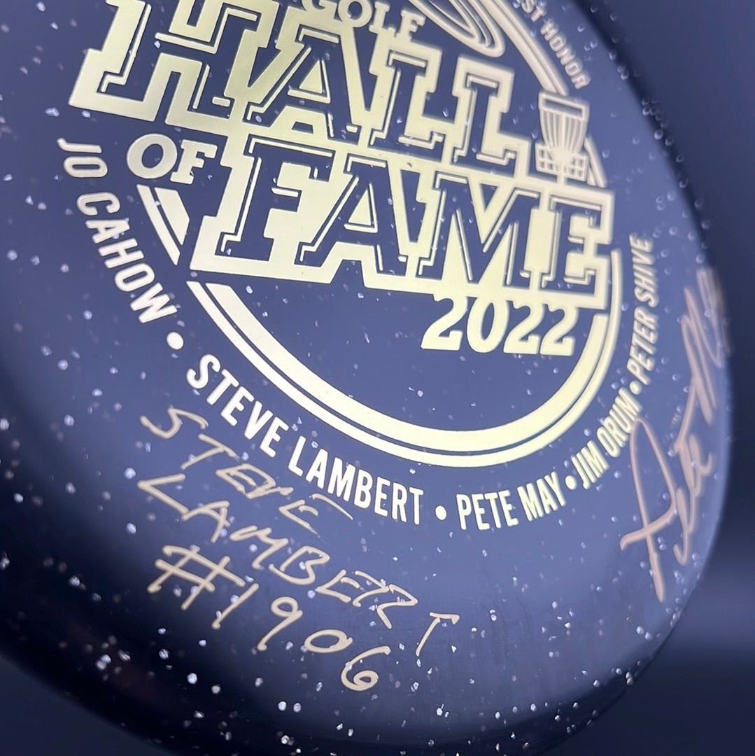 Metal Flake Black Star Aviar - 2022 Hall Of Fame Autographed Innova
