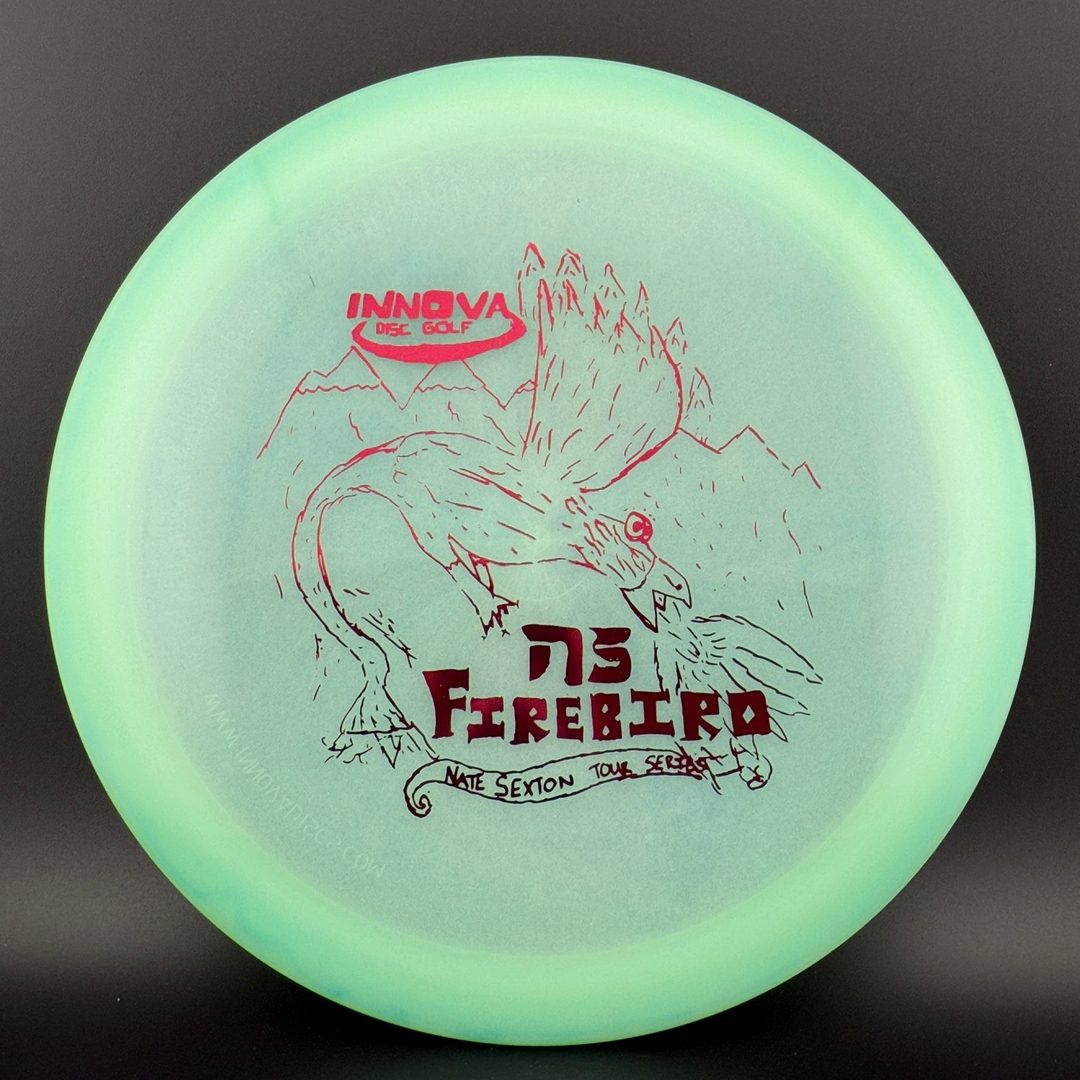 Glow Champion Firebird - Limited Sexton April Fools 2023 Stamp Innova