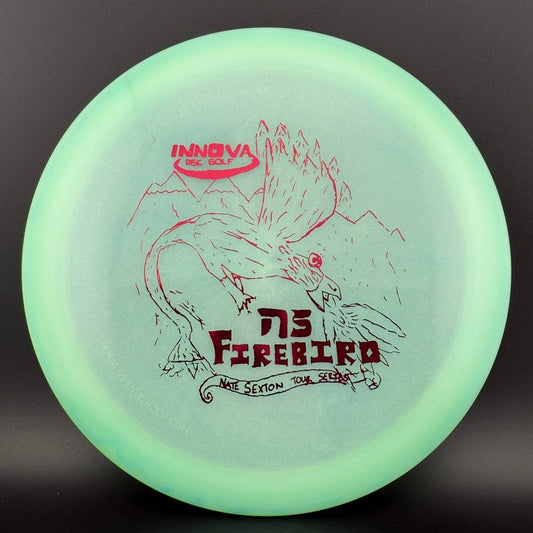 Glow Champion Firebird - Limited Sexton April Fools 2023 Stamp Innova