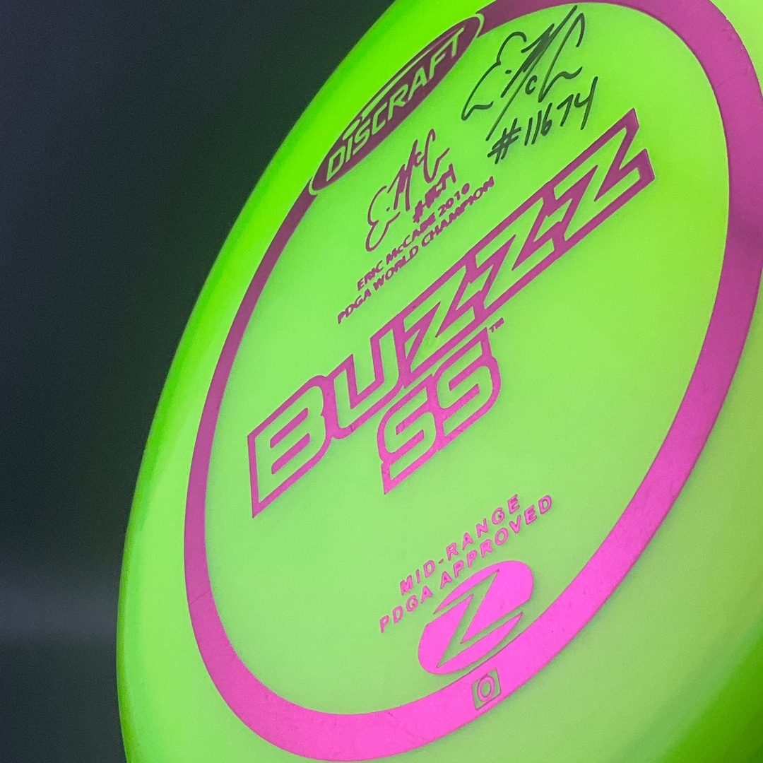 Z Line Buzzz SS *Signed* - Eric McCabe 2010 World Champion Discraft