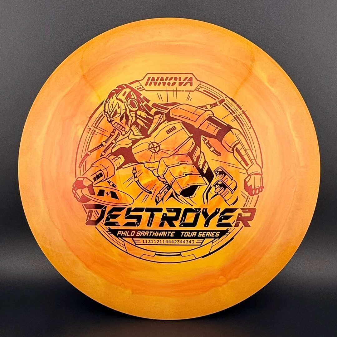 Swirly Star Destroyer - Philo Brathwaite 2025 Tour Series Innova