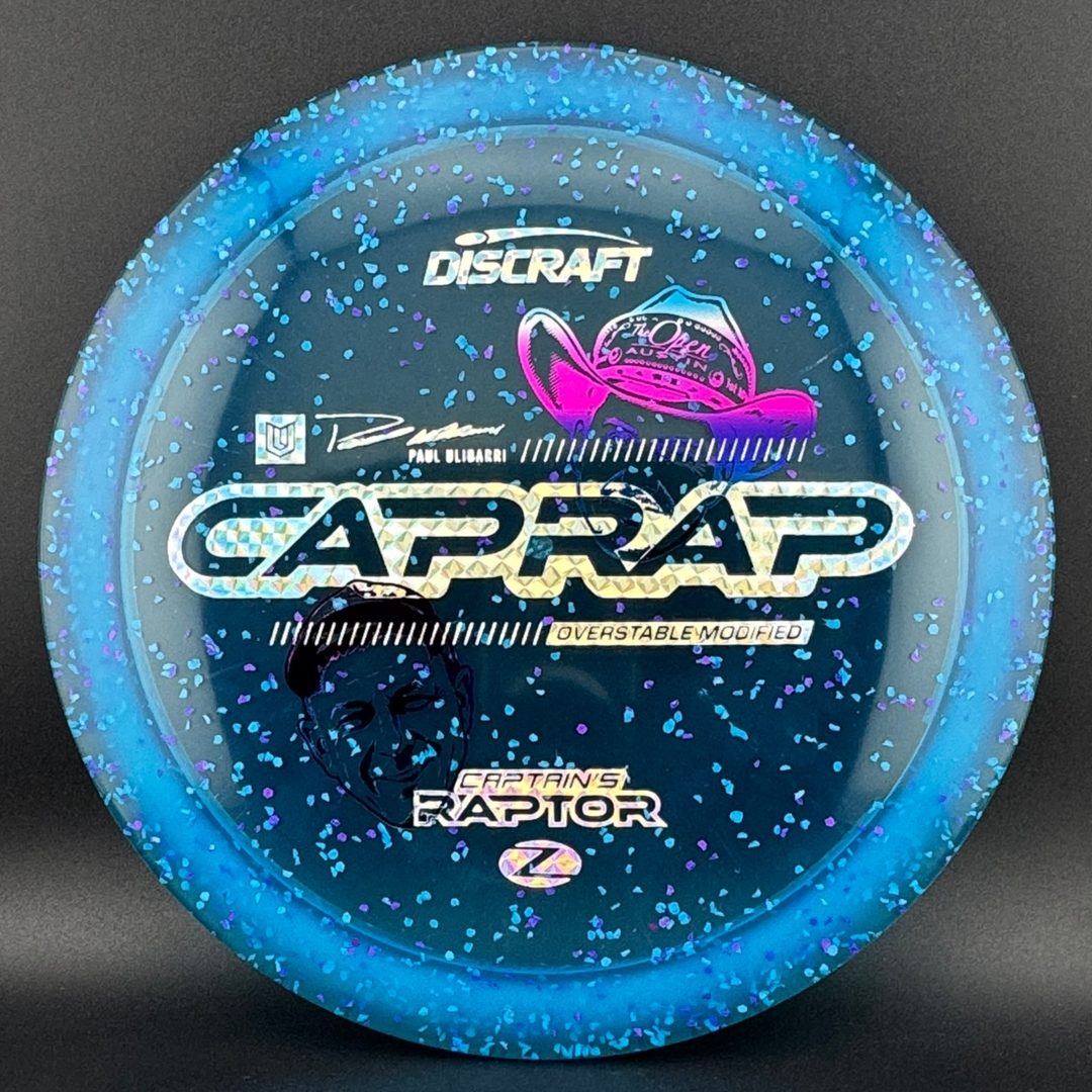 Confetti Z Captain's Raptor - Victory Edition Paul Ulibarri 2026 Discraft