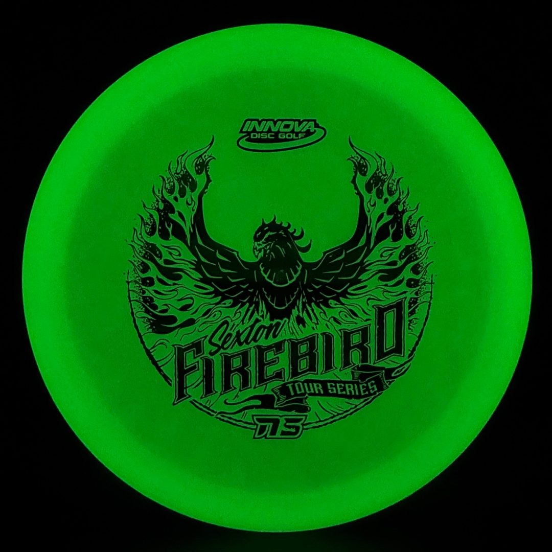 2020 Glow Champion Firebird - Blue/Rainbow Foil - Nate Sexton TS Innova