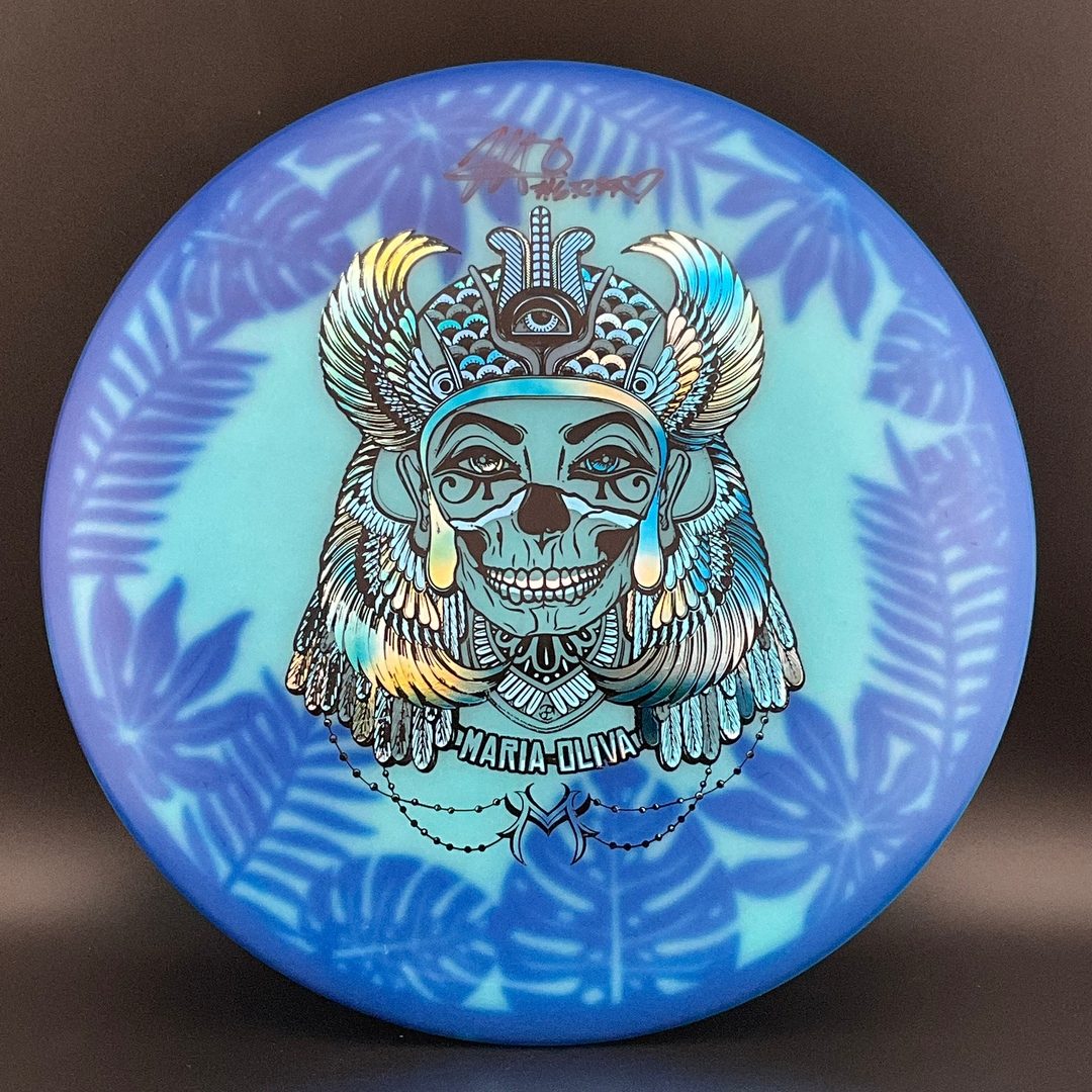 Color Glow C-Blend Anubis *Signed* - 2022 Maria Oliva TS - Throw Joes Dyed Infinite Discs