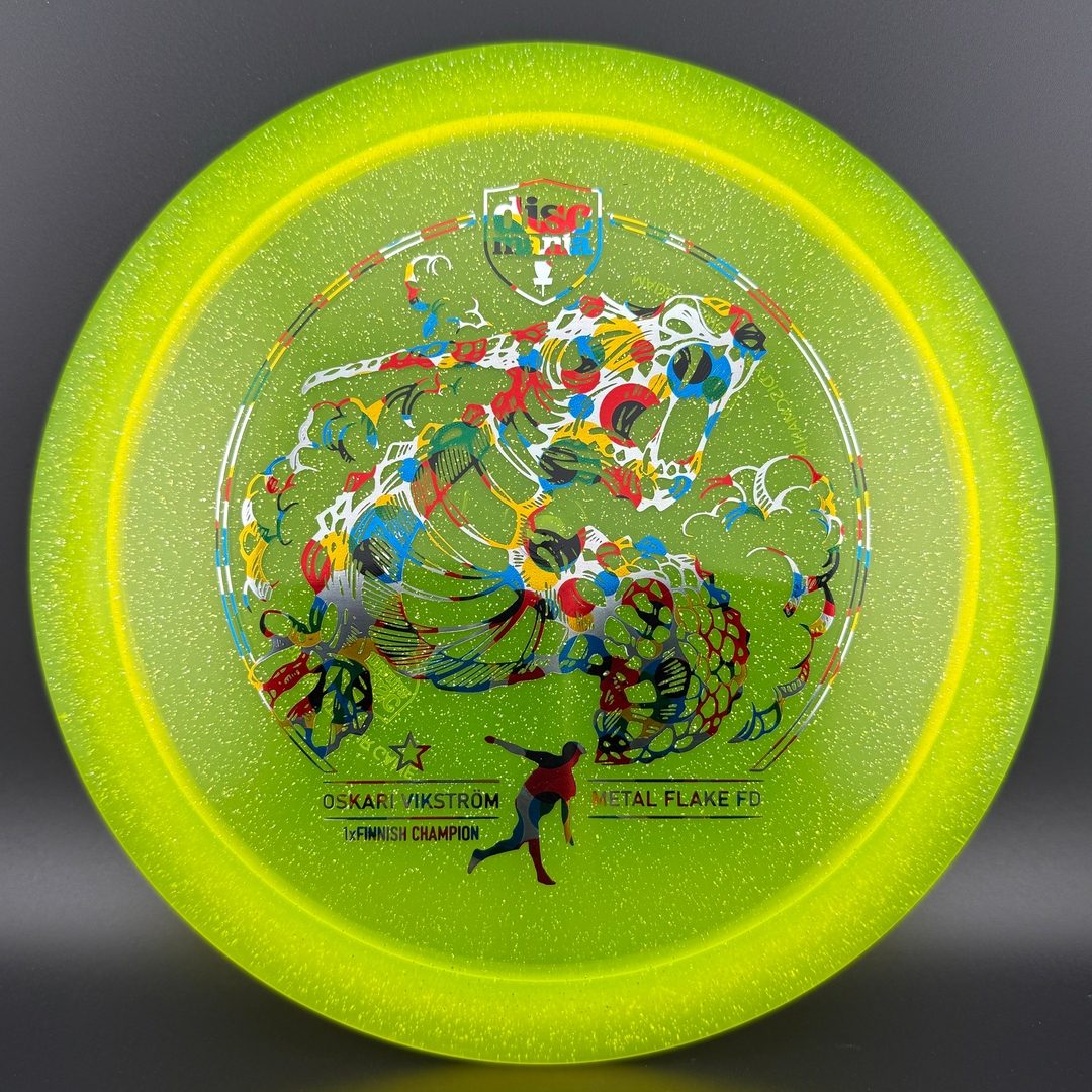 Metal Flake C-Line FD - Oskari Vistrom Shield Series LE Discmania