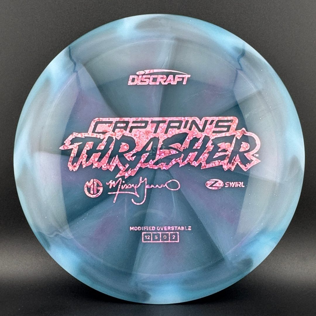 Swirly Z Captain's Thrasher - Missy Gannon 2026 Discraft